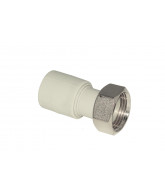 На фото Hi-Therm PP-R coupling with union nut